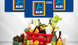 Free £100 worth of Aldi Vouchers