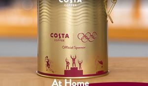Free COSTA Coffee Olympic Canister 
