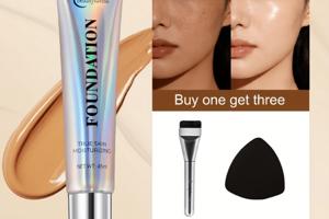 Free Korean-Style Liquid Foundation Set (15 Shades)