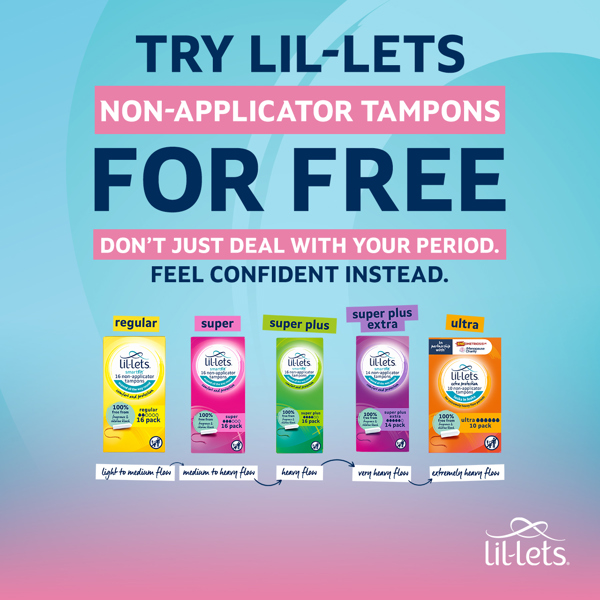 FREE Lil-Lets Non-Applicator Tampon
