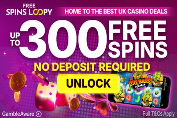 Unlock up to 300 Free Spins