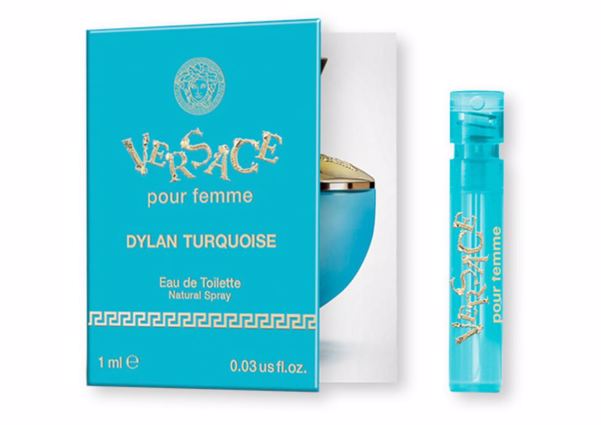 Free Versace Dylan Turquoise Fragrance Sample