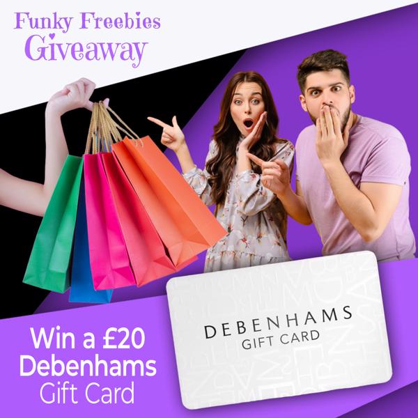 Win a £20 Debenhams Gift Card