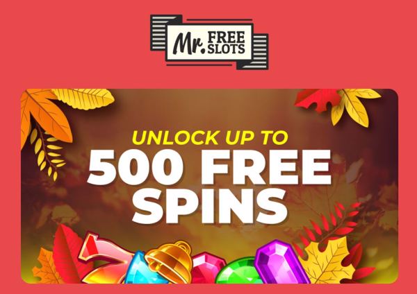 UNLOCK UP TO 500 FREE SPINS