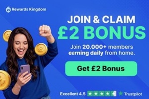 Rewards Kingdom - £2 Cashback