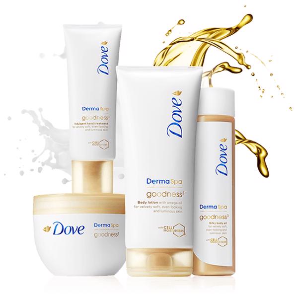 Spa goodness body product samples