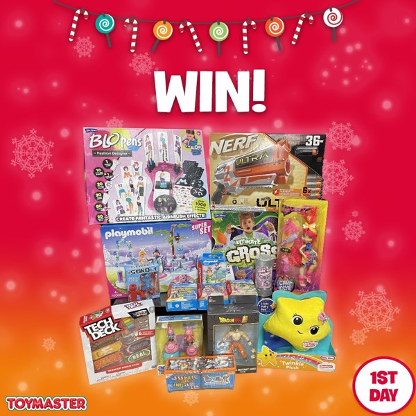 Toby Toymaster 12 Days of Christmas Giveaway