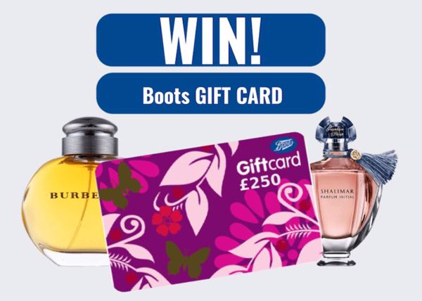 Win a £100 Boots Gift Card with NectarContests