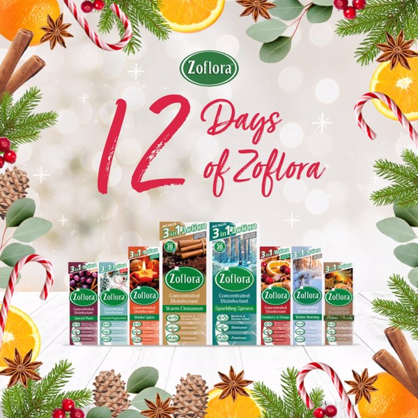 Zoflora 12 Days of Christmas Giveaway