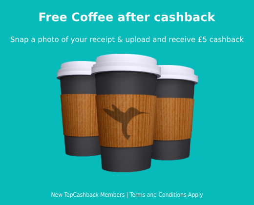 Free Coffee after Cashback