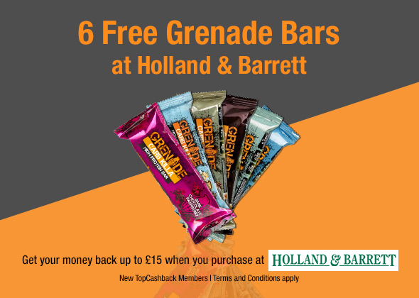 6 Free Grenade Bars